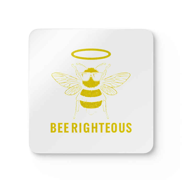 Bee-utiful Honeycomb Coaster Set: Cute Bee Decor & Kitchen Accessory - Jack Righteous