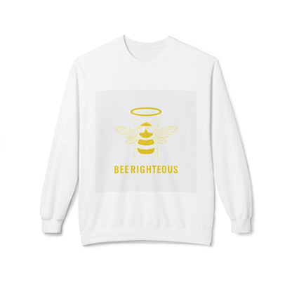 Bee Lovers Cozy Crewneck - Unisex Fleece Top - Jack Righteous