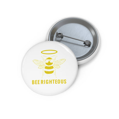 Bee Righteous Custom Pins | Fun Bee Pins & Inspirational Gifts - Jack Righteous
