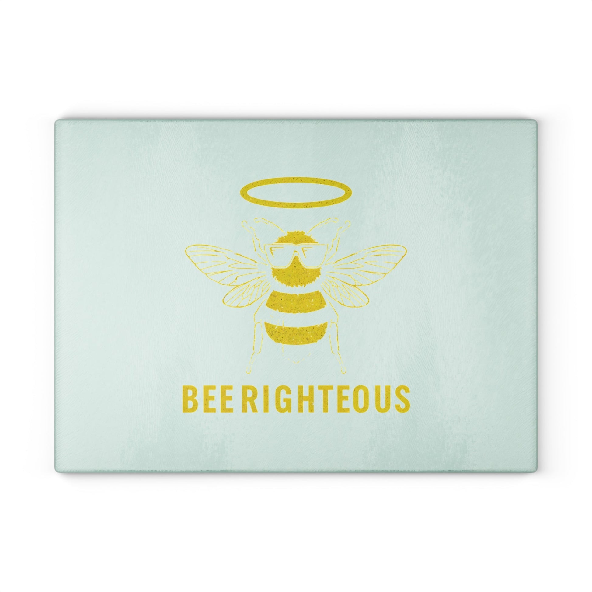 Bee Righteous Glass Cutting Board - Eco-Friendly Kitchen Decor & Unique Gift - Jack Righteous