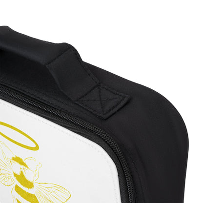 Bee Themed Insulated Lunch Bag | Cute Lunch Tote for School & Work - Jack Righteous