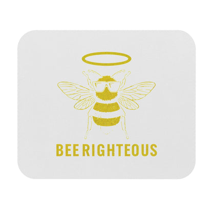 Bee Righteous Mouse Pad, Bee Design, Desk Accessory, Gift for Her, Office Decor, Inspirational Mousepad - Jack Righteous