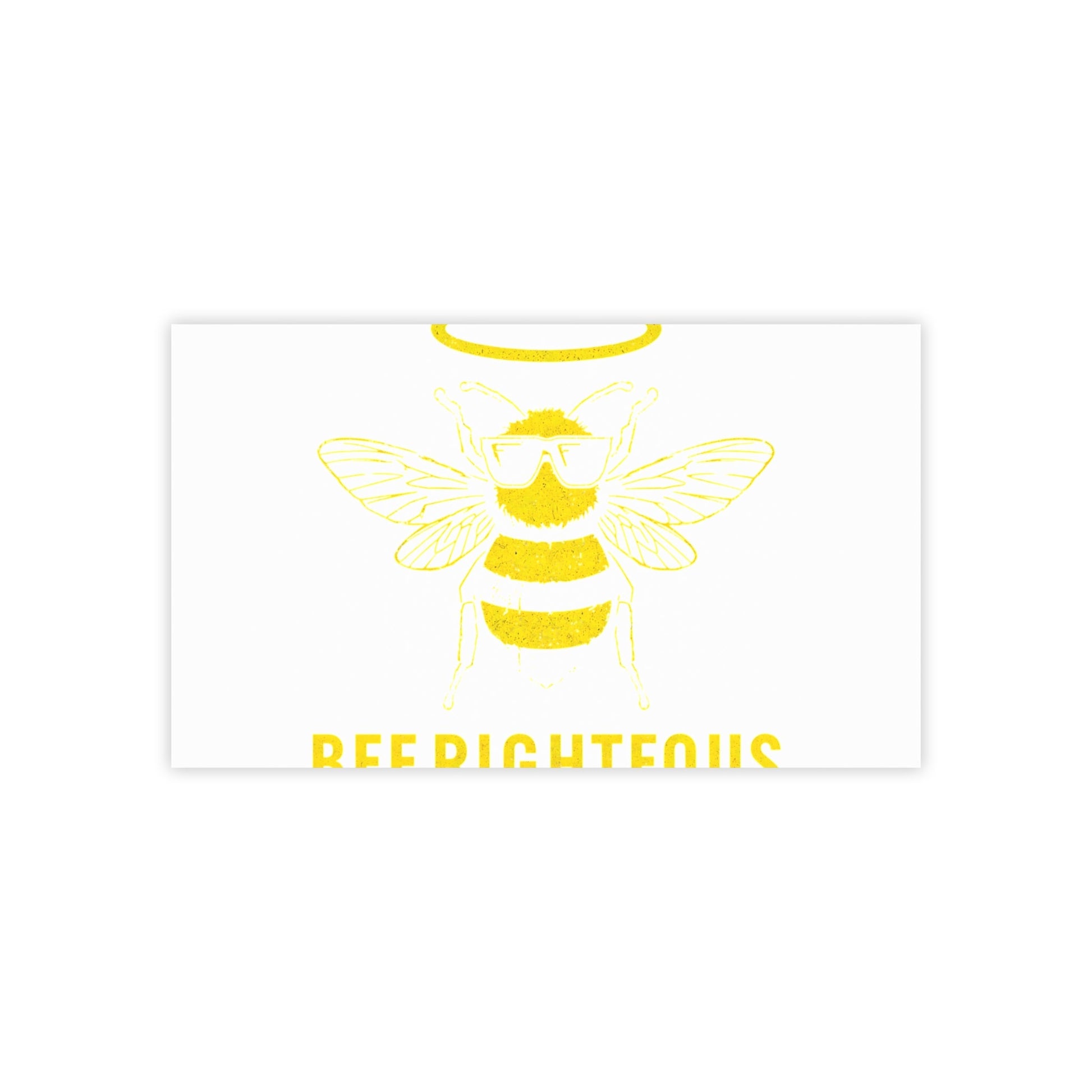 Bee - righteous Note Pads, Cute Sticky Notes, Gift for Teachers, Bee Lovers, Inspirational Office Supplies - Jack Righteous