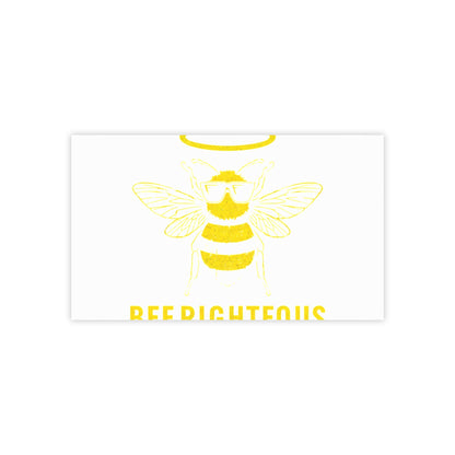 Bee - righteous Note Pads, Cute Sticky Notes, Gift for Teachers, Bee Lovers, Inspirational Office Supplies - Jack Righteous