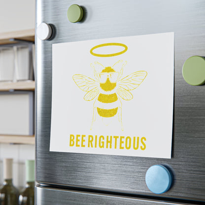 Bee - righteous Note Pads, Cute Sticky Notes, Gift for Teachers, Bee Lovers, Inspirational Office Supplies - Jack Righteous