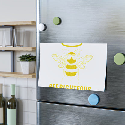 Bee - righteous Note Pads, Cute Sticky Notes, Gift for Teachers, Bee Lovers, Inspirational Office Supplies - Jack Righteous