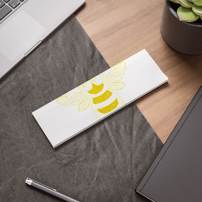 Bee - righteous Note Pads, Cute Sticky Notes, Gift for Teachers, Bee Lovers, Inspirational Office Supplies - Jack Righteous