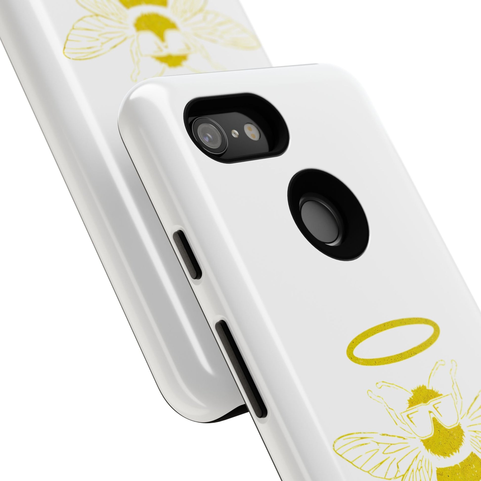 Bee Righteous Phone Case | Tough Cases, Inspirational Gifts, Cute Bee Design, Eco - Friendly Phone Accessories, Buzzing Charm - Jack Righteous