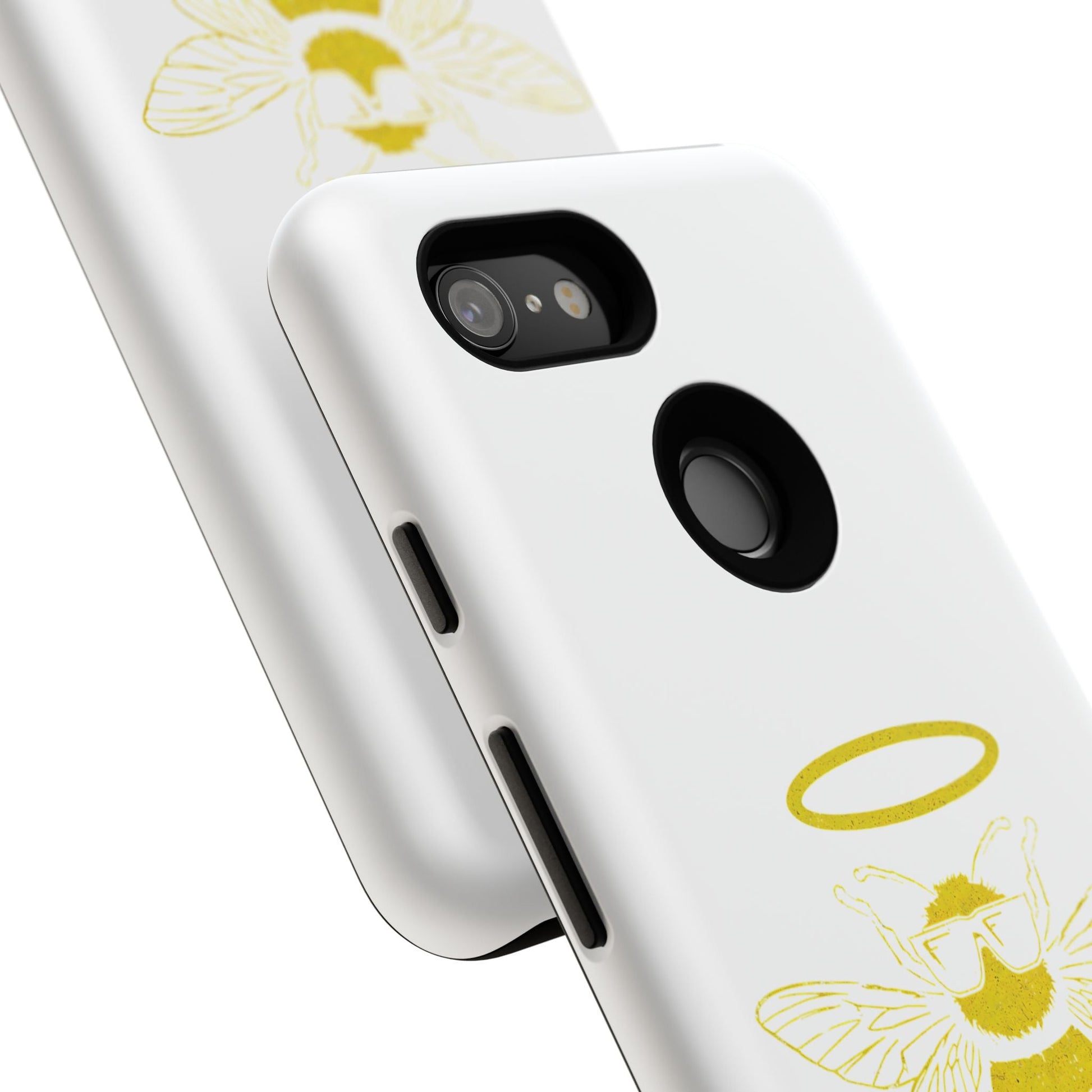 Bee Righteous Phone Case | Tough Cases, Inspirational Gifts, Cute Bee Design, Eco - Friendly Phone Accessories, Buzzing Charm - Jack Righteous