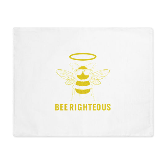 Bee Lovers Kitchen Decor - Inspirational Table Setting Placemat - Jack Righteous