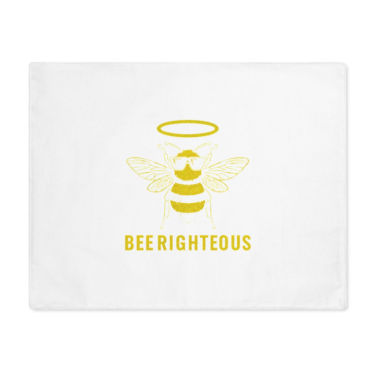 Bee Lovers Kitchen Decor - Inspirational Table Setting Placemat - Jack Righteous
