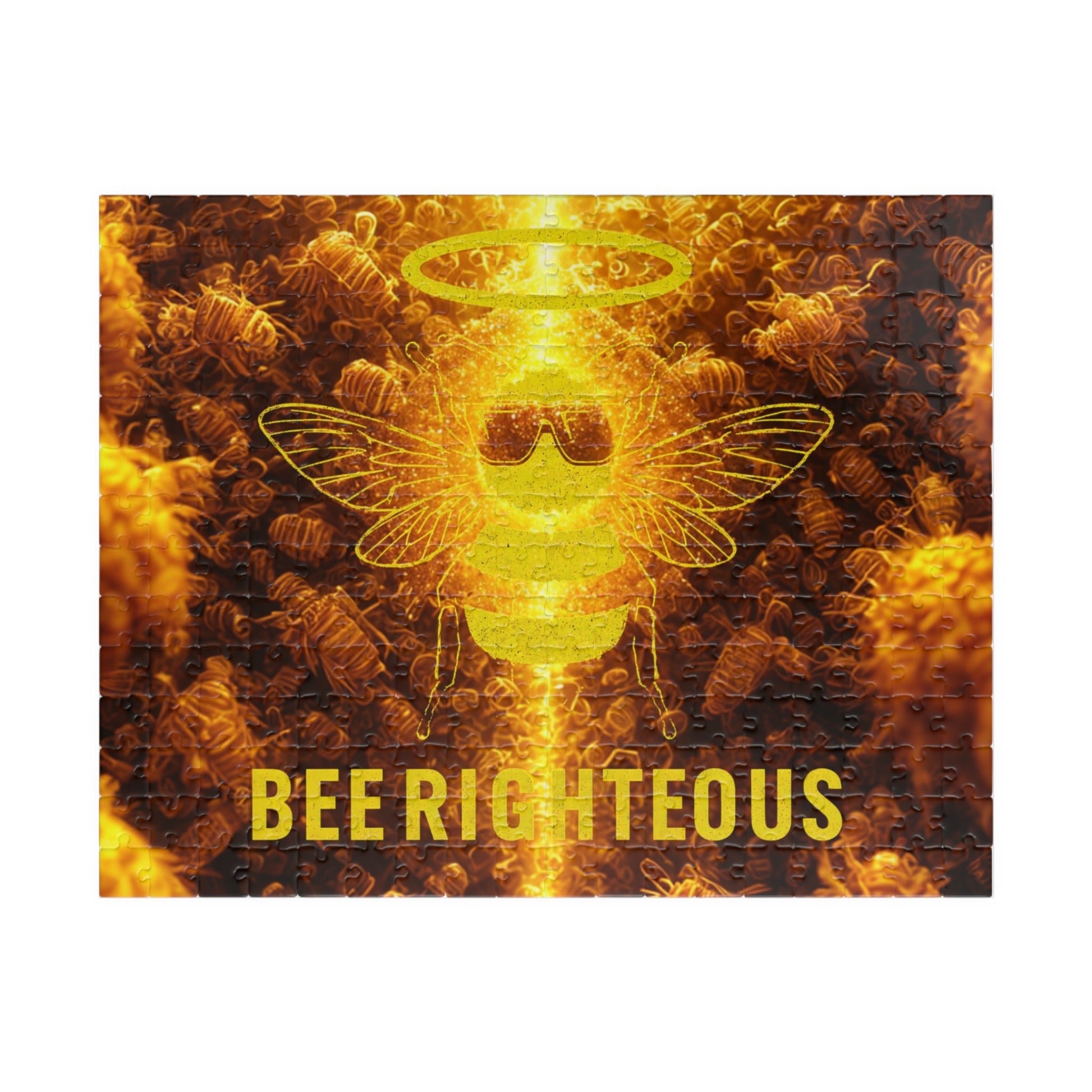 Bee Righteous Family Puzzle | 110-1014 piece | Fun Challenge & Gift for Friends - Jack Righteous