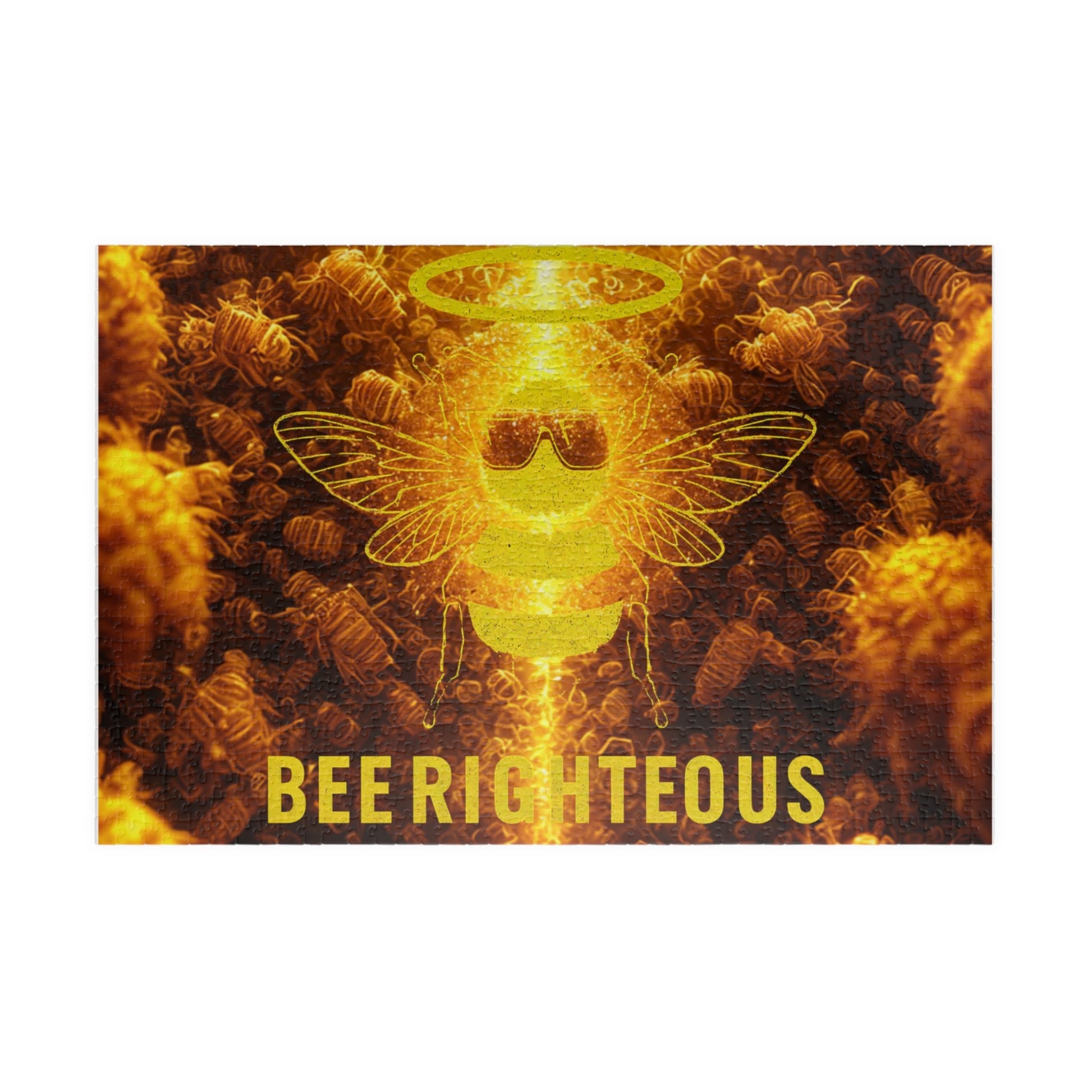 Bee Righteous Family Puzzle | 110-1014 piece | Fun Challenge & Gift for Friends - Jack Righteous