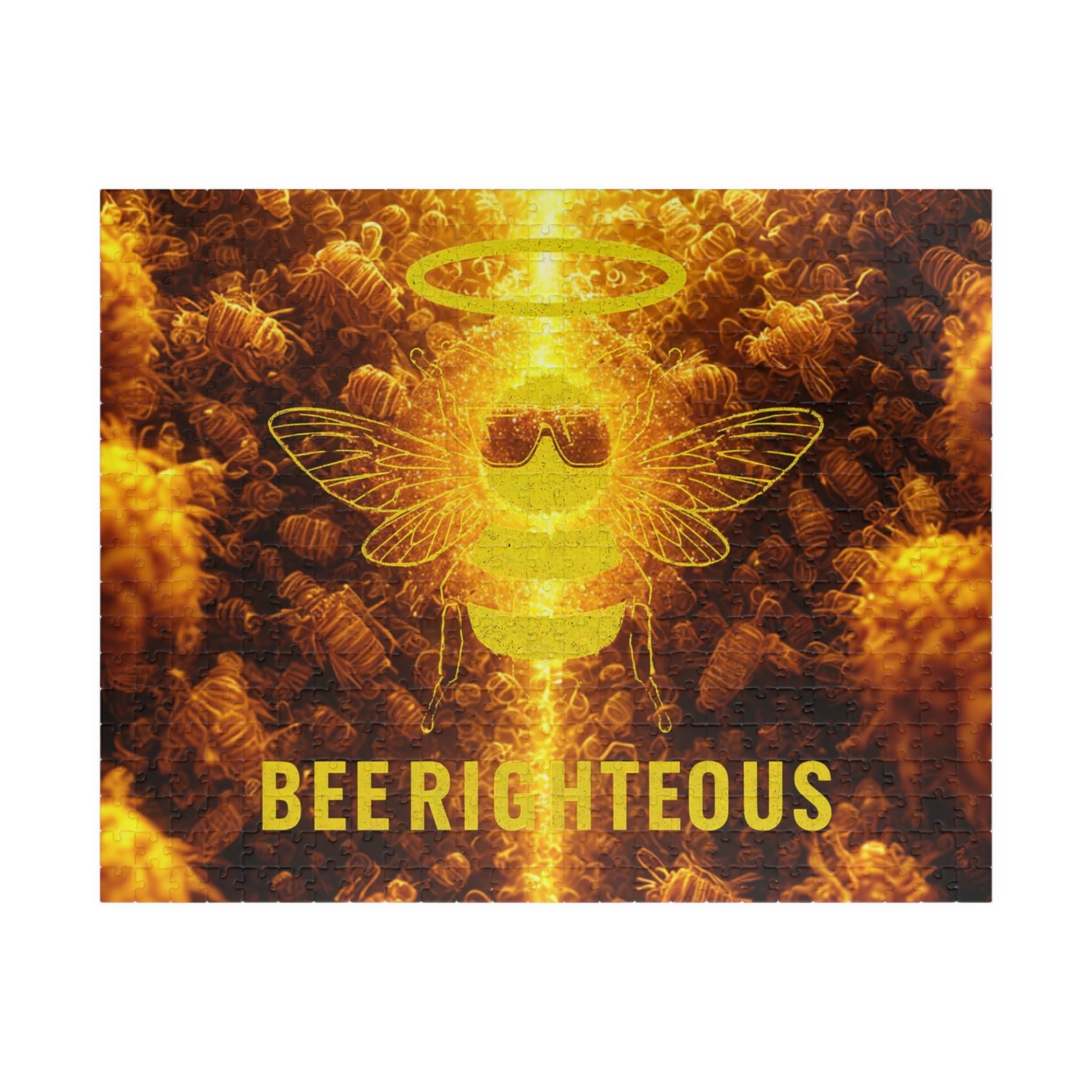 Bee Righteous Family Puzzle | 110-1014 piece | Fun Challenge & Gift for Friends - Jack Righteous