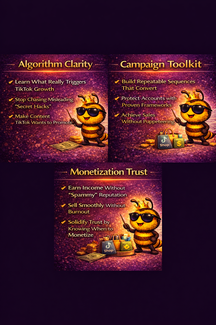 Bee Righteous TikTok Campaign Guide for planning creator content, campaigns and audience growth