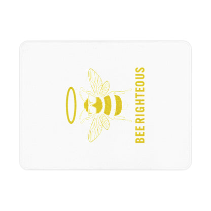 Bee Themed Toddler Blanket - Cute Gift for Cozy Nursery Decor - Jack Righteous