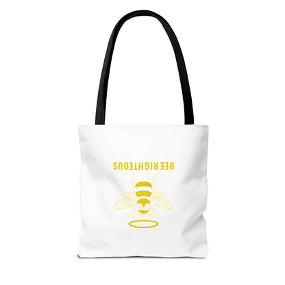 Bee Righteous Eco Tote: Bee Lover's Inspiring Shopping Bag - Jack Righteous