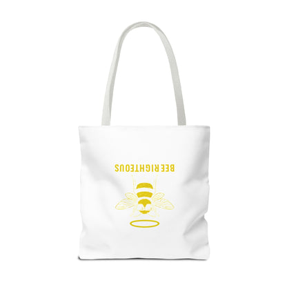 Bee Righteous Eco Tote: Bee Lover's Inspiring Shopping Bag - Jack Righteous