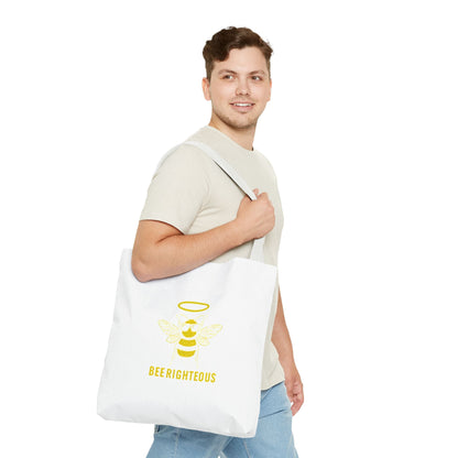 Bee Righteous Eco Tote: Bee Lover's Inspiring Shopping Bag - Jack Righteous