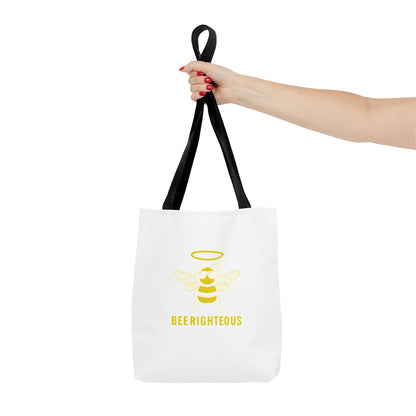 Bee Righteous Eco Tote: Bee Lover's Inspiring Shopping Bag - Jack Righteous