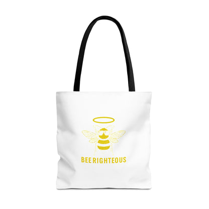 Bee Righteous Eco Tote: Bee Lover's Inspiring Shopping Bag - Jack Righteous