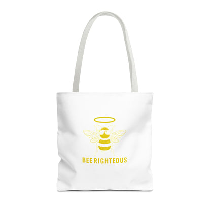 Bee Righteous Eco Tote: Bee Lover's Inspiring Shopping Bag - Jack Righteous