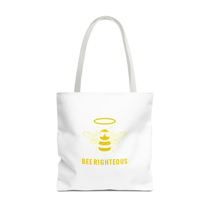 Bee Righteous Eco Tote: Bee Lover's Inspiring Shopping Bag - Jack Righteous