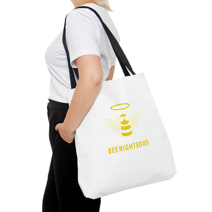 Bee Righteous Eco Tote: Bee Lover's Inspiring Shopping Bag - Jack Righteous