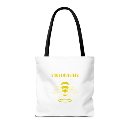 Bee Righteous Eco Tote: Bee Lover's Inspiring Shopping Bag - Jack Righteous