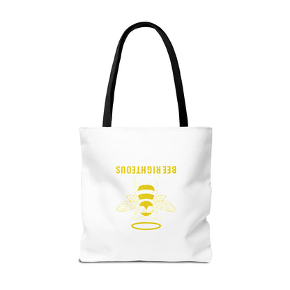 Bee Righteous Eco Tote: Bee Lover's Inspiring Shopping Bag - Jack Righteous
