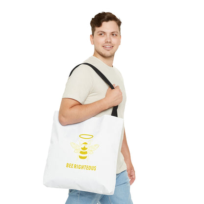 Bee Righteous Eco Tote: Bee Lover's Inspiring Shopping Bag - Jack Righteous