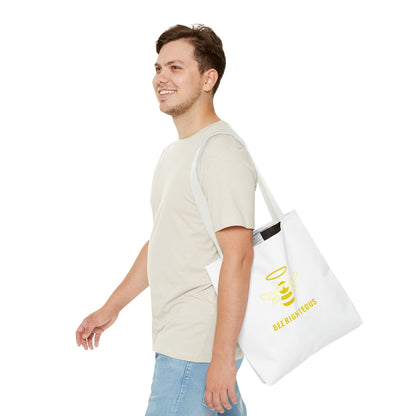 Bee Righteous Eco Tote: Bee Lover's Inspiring Shopping Bag - Jack Righteous