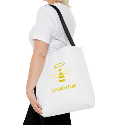 Bee Righteous Eco Tote: Bee Lover's Inspiring Shopping Bag - Jack Righteous
