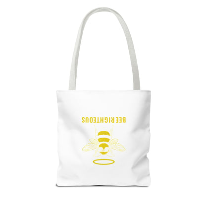 Bee Righteous Eco Tote: Bee Lover's Inspiring Shopping Bag - Jack Righteous