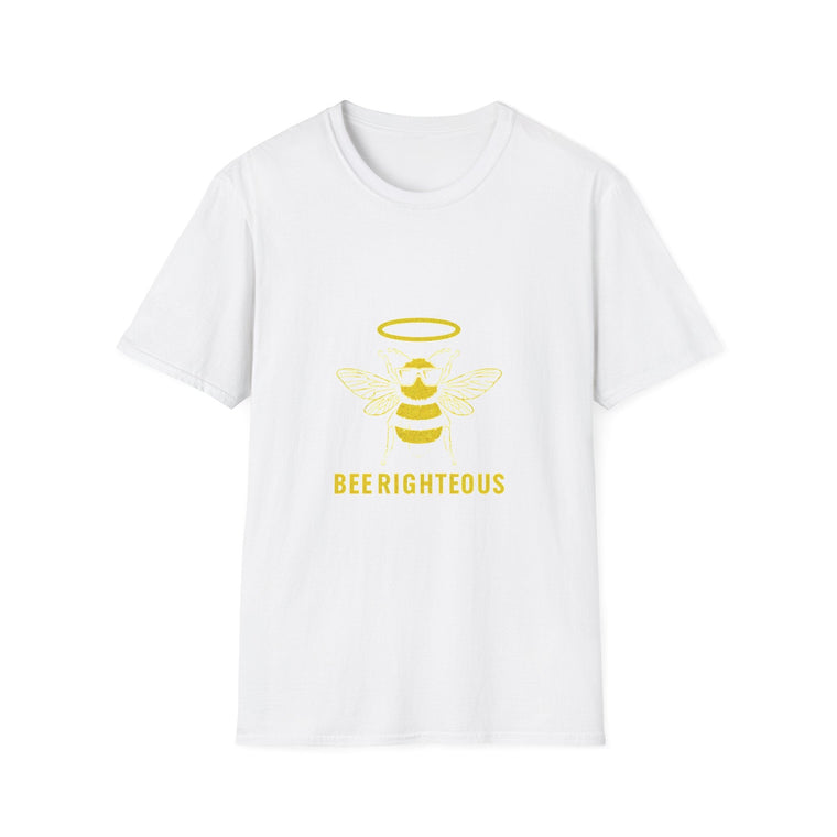 Bee Lover's Eco Tee, Nature Graphic Shirt for Unisex - Perfect Gift! - Jack Righteous