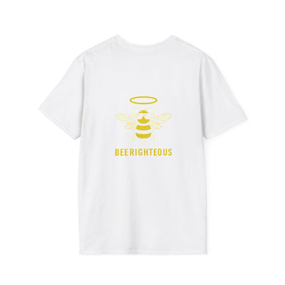 Bee Lover's Eco Tee, Nature Graphic Shirt for Unisex - Perfect Gift! - Jack Righteous