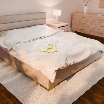 Bee Righteous Plush Blanket - Cozy Gift for Bee Lovers - Jack Righteous