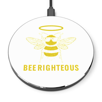 Eco-Friendly Bee-Themed Wireless Charger | Fast Charging Pad - Jack Righteous