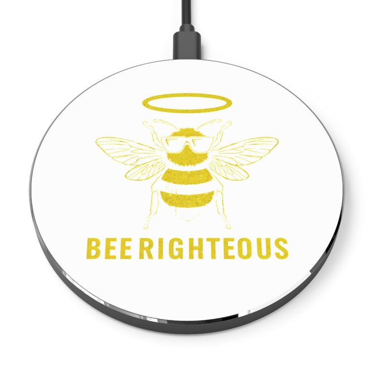 Eco-Friendly Bee-Themed Wireless Charger | Fast Charging Pad - Jack Righteous