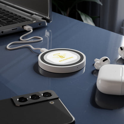 Bee Righteous Wireless Charging Pad - Cute Bee Design, Eco - Friendly Tech Gift, Perfect for Home & Office, Unique Gift for Bee Lovers - Jack Righteous