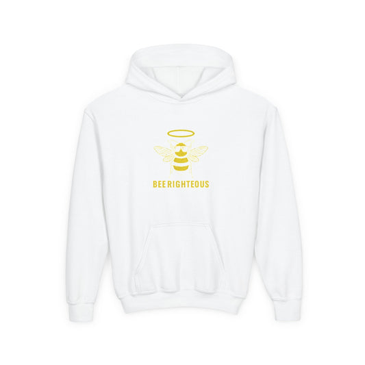 Bee Lover's Youth Hoodie - Cute Spring Sweatshirt for Kids - Jack Righteous