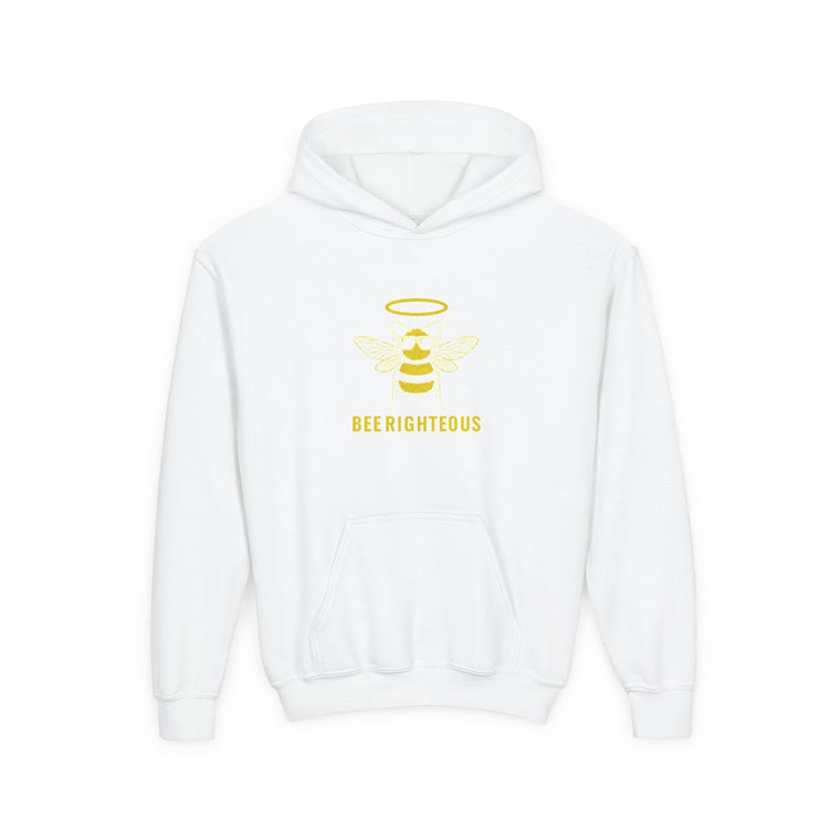 Bee Lover's Youth Hoodie - Cute Spring Sweatshirt for Kids - Jack Righteous