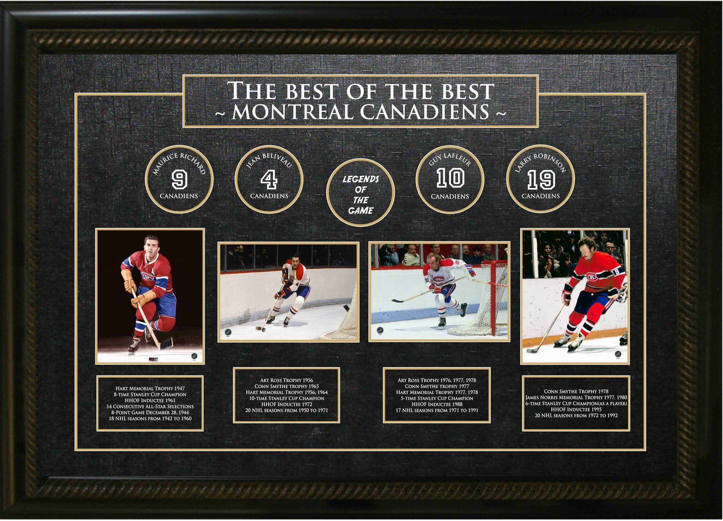 Best of The Best Canadiens Richard/Beliveau/Lafleur/Robinson - Jack Righteous