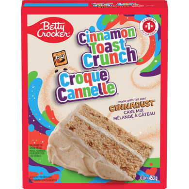 Betty Crocker Cinnamon Toast Crunch Cake Mix 453G