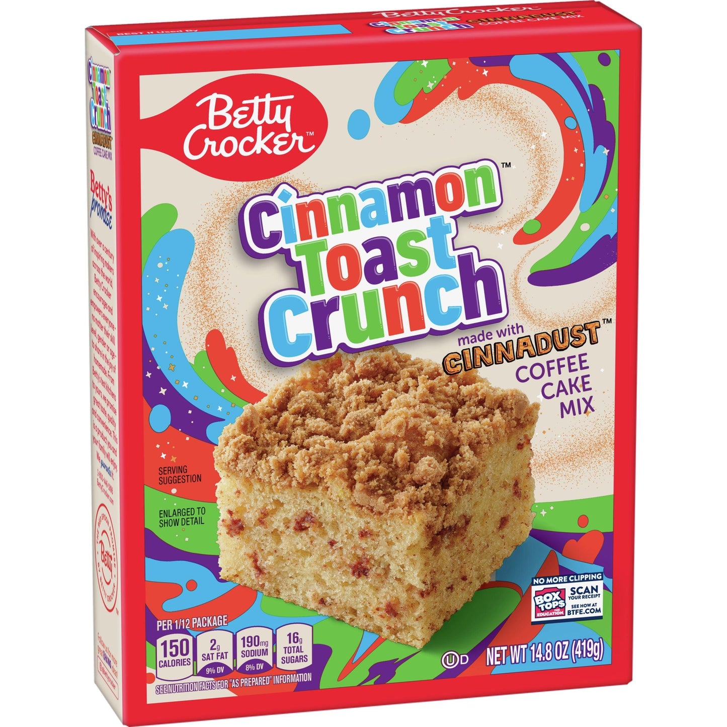 Betty Crocker Cinnamon Toast Crunch Coffee Cake Mix 419G