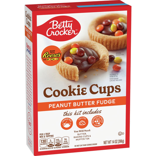 Betty Crocker Cookie Cups Peanut Butter Fudge
