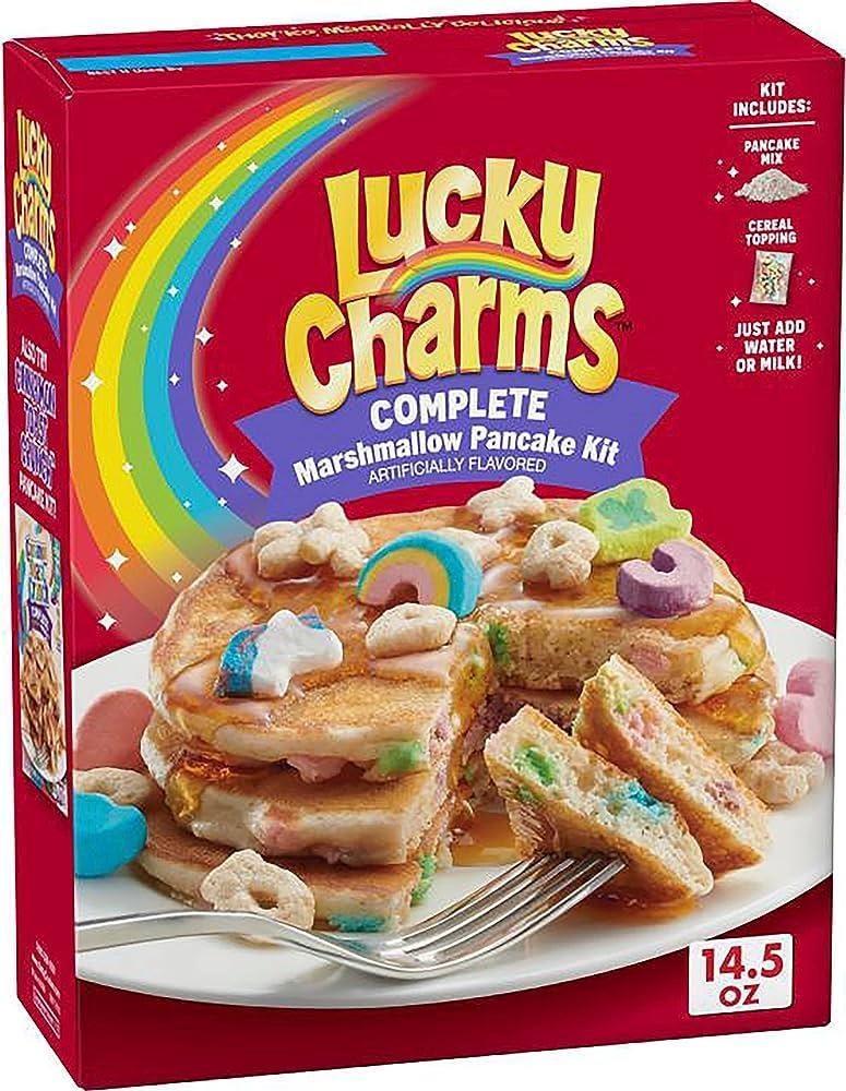Betty Crocker Lucky Charms Pancake Kit 14.5 Oz