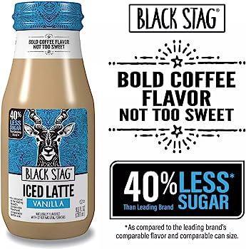 Black Stag Iced Latte Vanilla