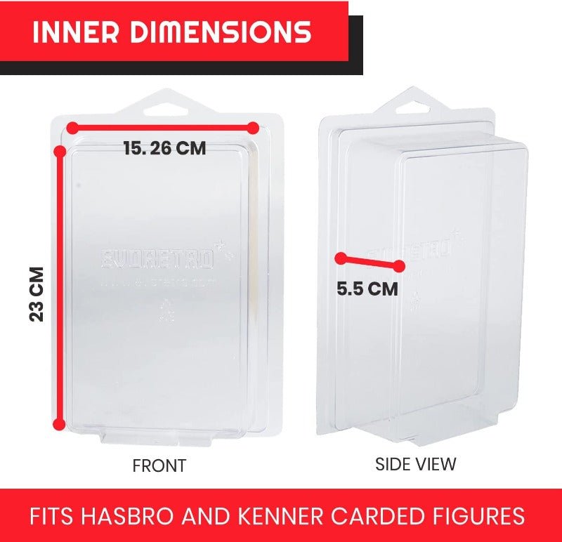 Blister Protector for 3.75” Star Wars & GI Joe Carded Figures - Pack of 25 - Jack Righteous