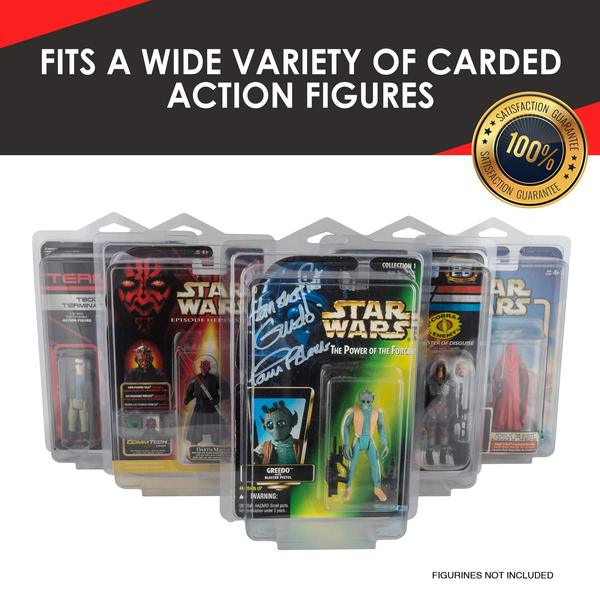 Blister Protector for 3.75” Star Wars & GI Joe Carded Figures - Pack of 25 - Jack Righteous